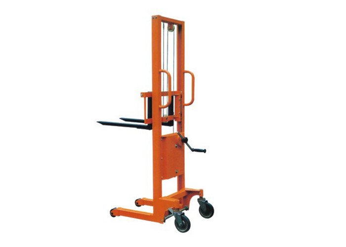 LS350 Mini Winch Stacker with safe self-locking Capacity 350kg