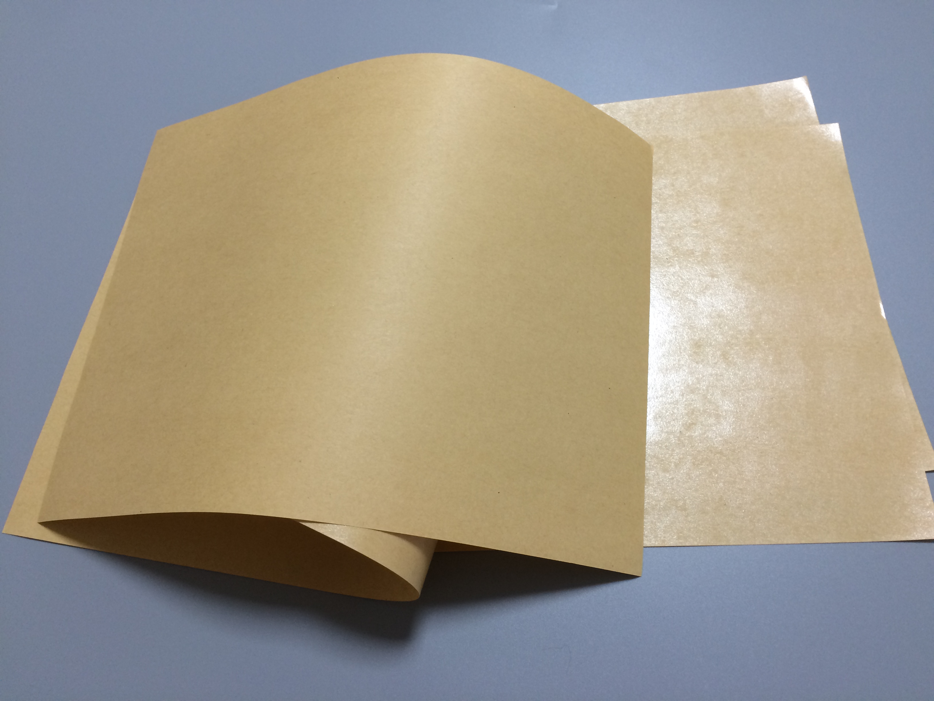 40gr -  450gr Brown kraft Food Packaging Paper Roll With 1 side PE Coating 