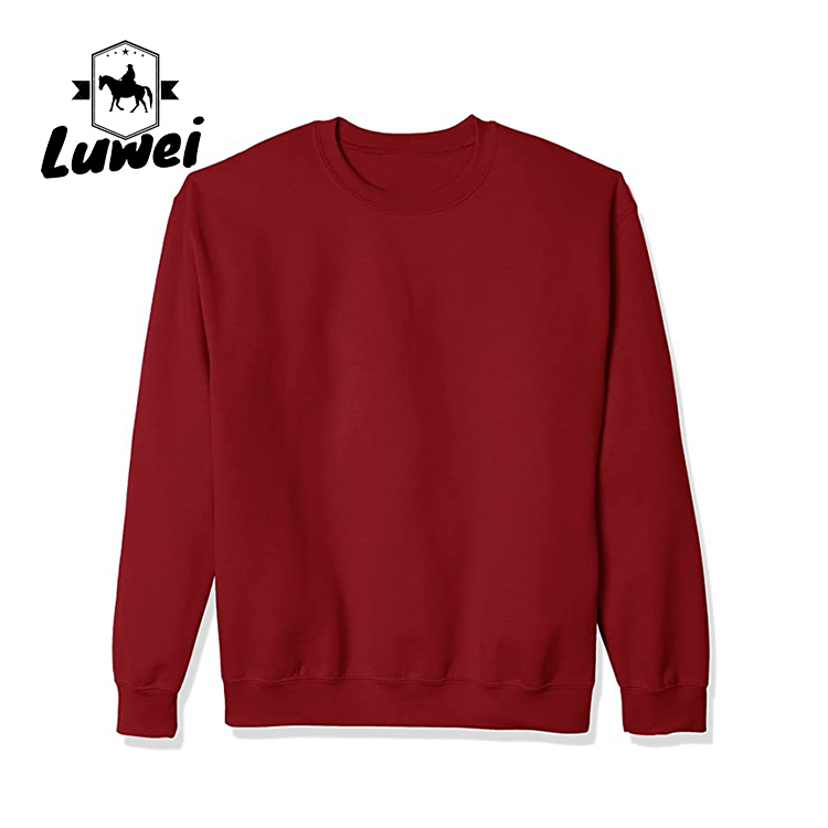 Sports Heavy Cotton Mens Fleece 300g 100%Cotton Felpe Con Cappuccio Pullover Crewneck Sweatshirt Slim Fit Hoodies