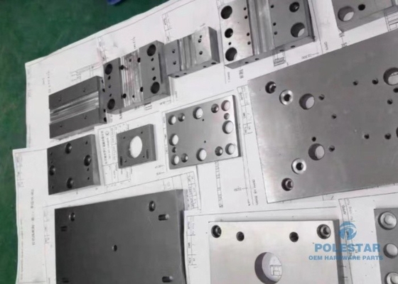 Powder Coated Stainless Steel Custom Cnc Metal Parts Precision Cnc Machined Components