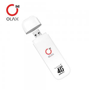 Quality White Olax U80 4G LTE 4G Sim Dongle For All Sim High Speed For CP Home for sale