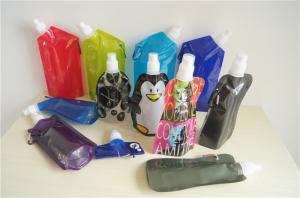 Quality Reusable Plastic Food Spout Pouch / Drinking Water Plastic Liquid Pouch Packaging for sale