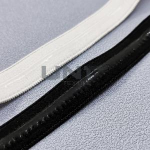 Quality Full Color Nylon Anti Slip Silicone Bra Elastic Tape Jacquard for sale