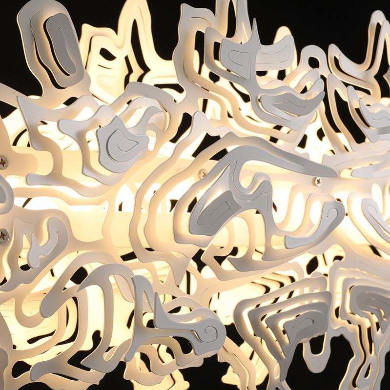 Modern Chromium Dining Table Pendant Chandelier Lights Rustproof Custom Size