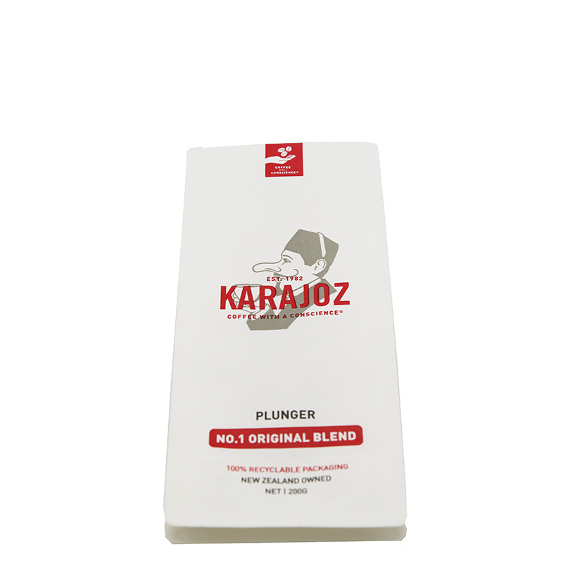 Eco Friendly Coffee Packaging Bags Stand Up Compostable Pouch With Valve 2lb 5lb