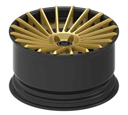 19 inch 5*120 2 piece forged deep concave forged wheels rims