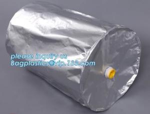 Quality Factory Custom Round Bottom Aluminum Foil Liner Bags For Drum Liner Bag Customized Flexible hd liner drum 200 ltr for sale