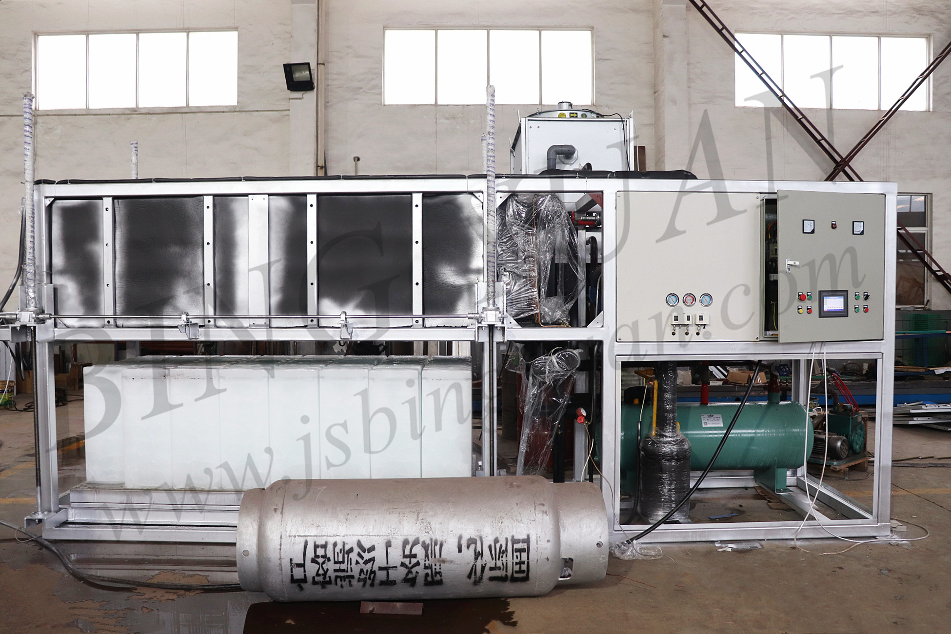 Stainless Steel 304 Commercial Ice Block Machine