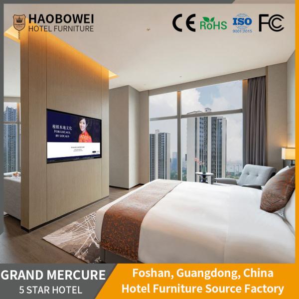 Customized Five Star Hotel Foshan Luxury Style King Size Bedroom Set US
