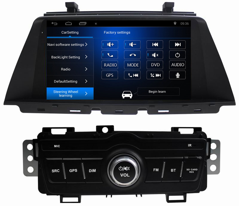 Ouchuangbo car gps 1080P video head unit android 8.1 for Zotye Domy X5 support USB SWC AUX bluetooth