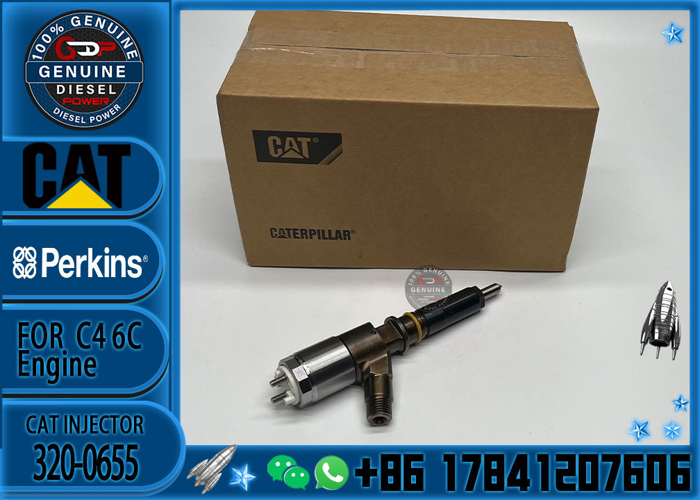 320-0655 Original/Aftermarket 323D Excavator C6.6 Engine Part Injector 320-0655 Used For CAT