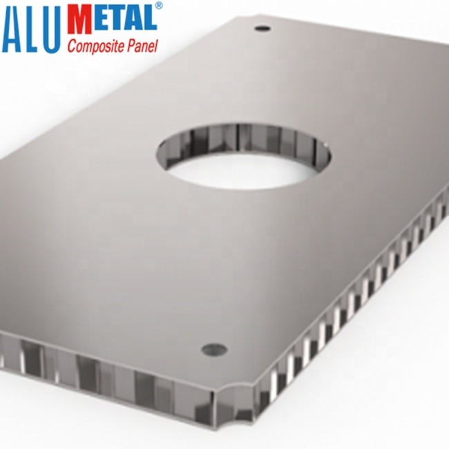 5800mm Embossed 0.02mm Aluminum Honeycomb Panel Composite Material Panels A2 Fireproof