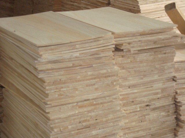 Edge Glued Solid Paulownia Wood Board With Eco Friendly Glue Customized