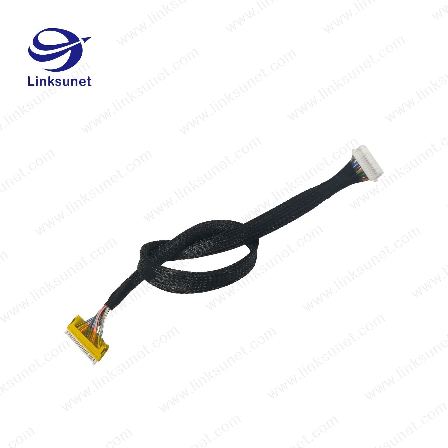 HRS DF14 1.25mm beige 2 - 20 connectors LVDS wiring harness