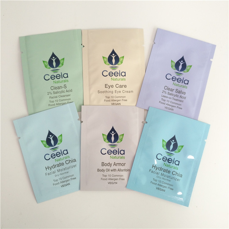 Food Grade Foil Plastic Pouch Packaging Custom Gravure Printing Hologram Bags
