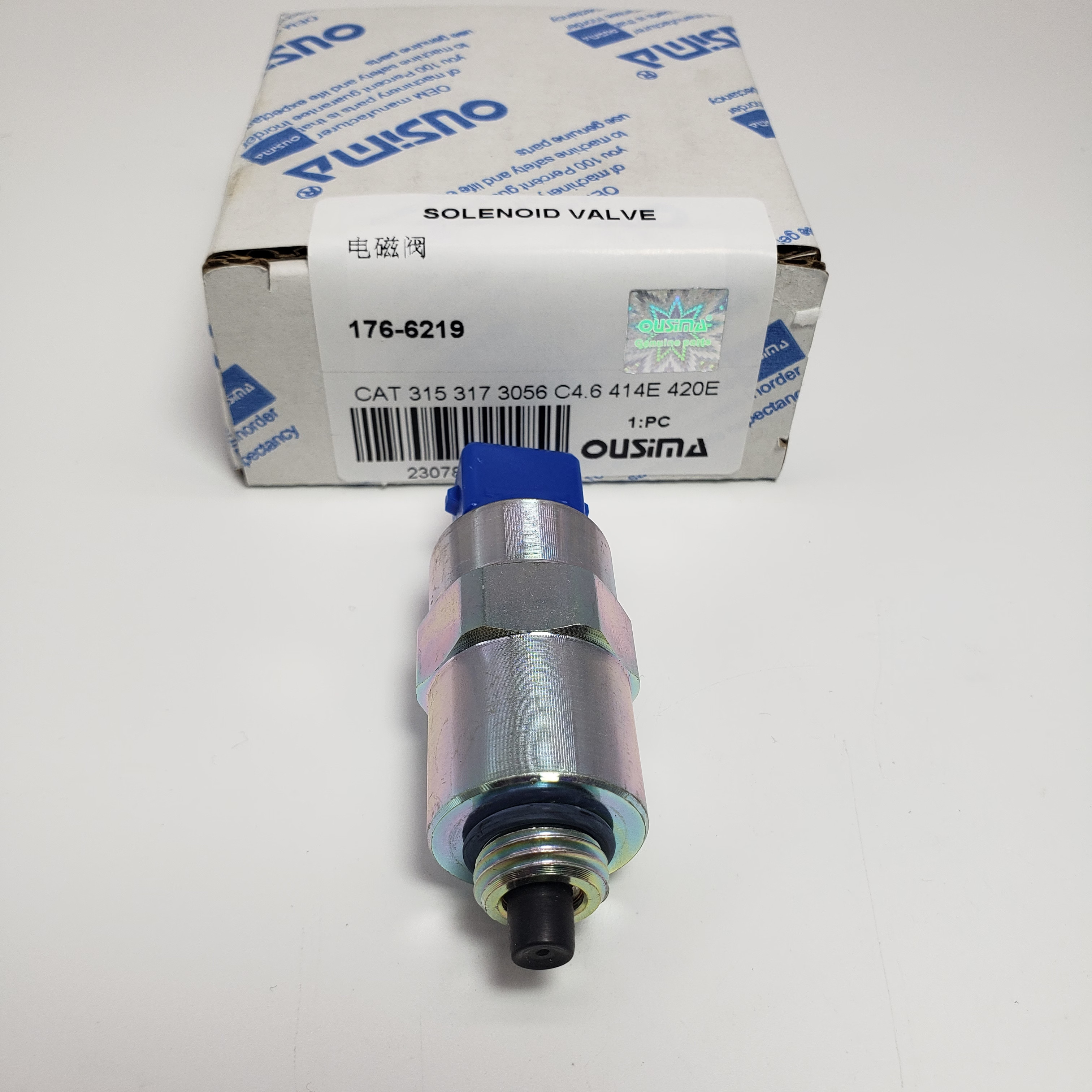 Solenoid Valve 176-6219 For CAT 3054 414E 428D 430D 442E