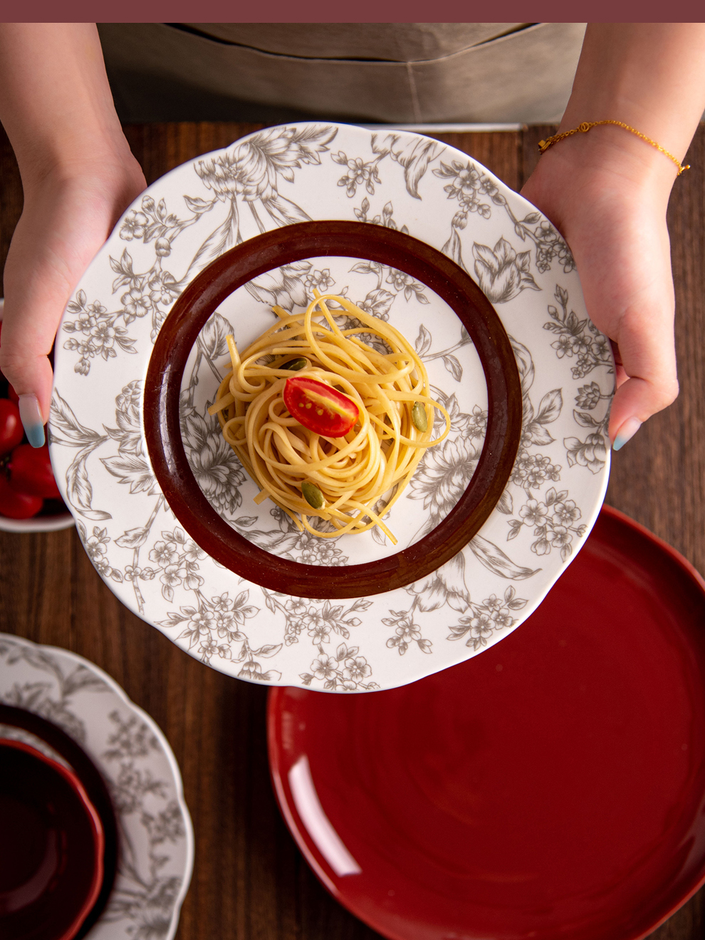 Wedding Occasion Elegant Porcelain Tableware Set For 12 People Sustainable And Durable