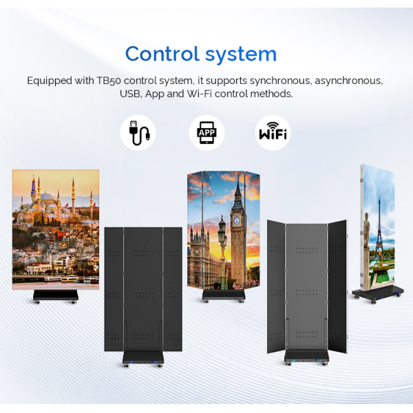 Professional Customized Shock-Proof Business Smart Advertising Player LED Poster Display Screen