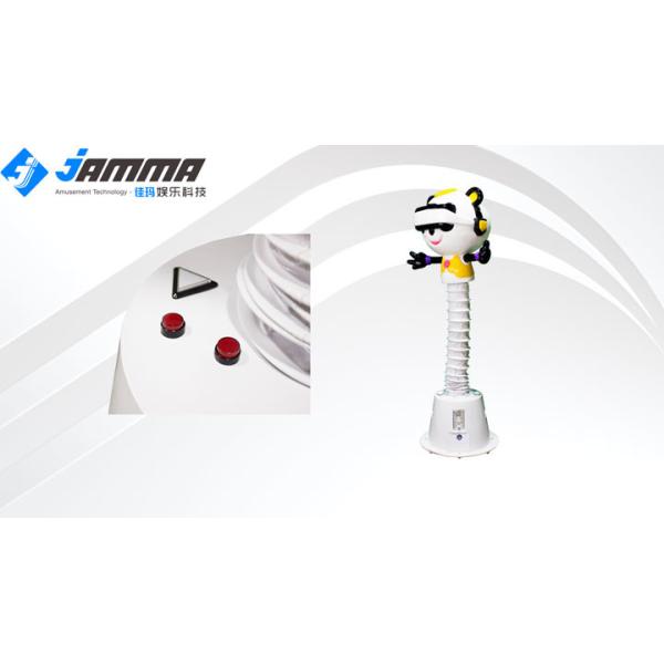 Kids Dinosaur Head Virtual Reality Cinema Coin Operated Movie Player 25 KG