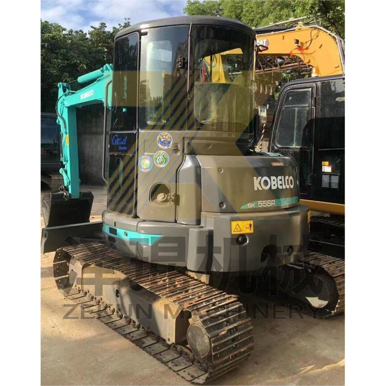 Used Kobelco Excavators SK55SR SK55SR-5 SK55SR-6 with Hydraulic Cylinder