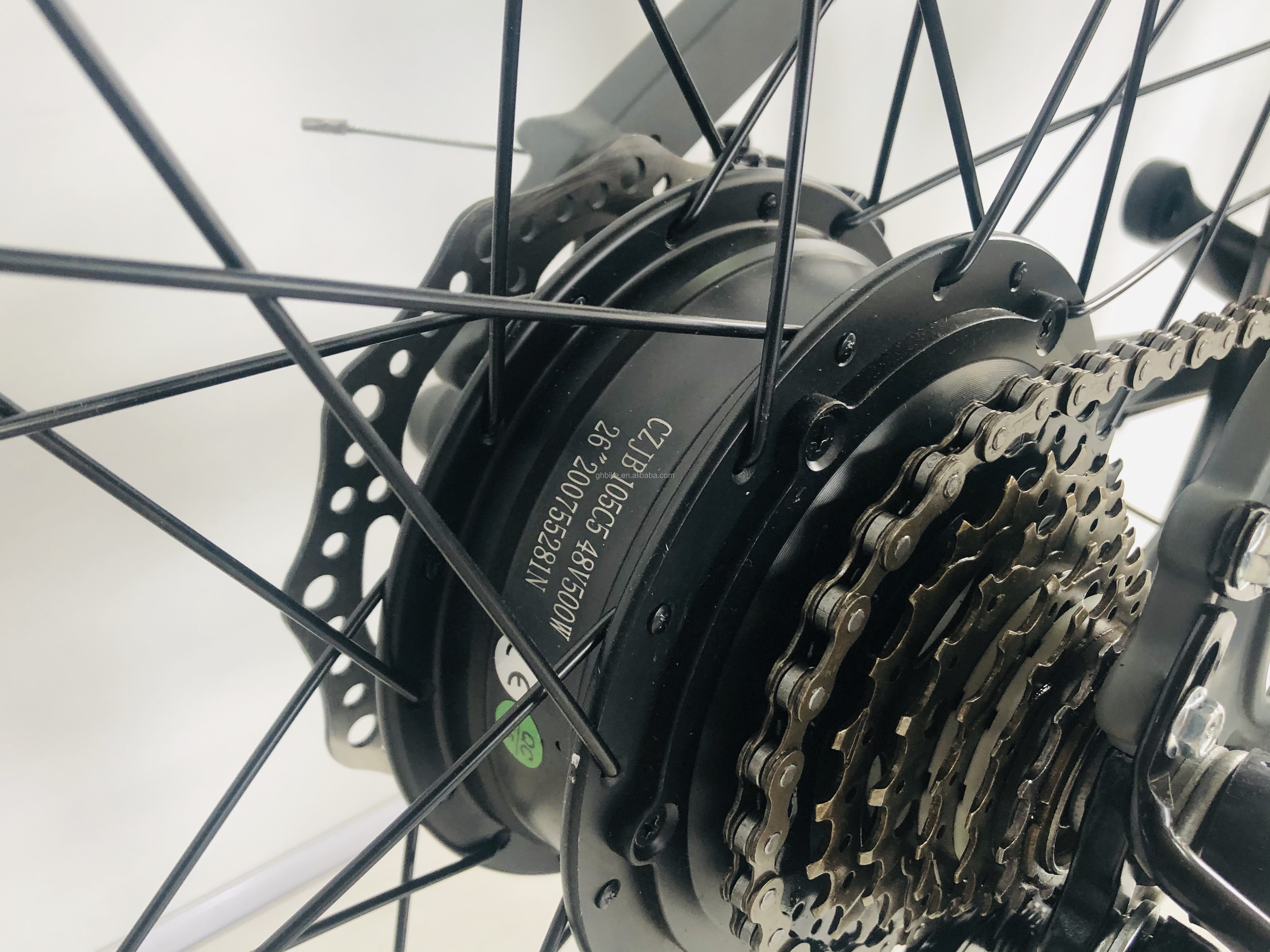 26" 21Speed 48V 500W 14AH Lithium Battery OEM Ebike Customized Mountain Electric Bike
