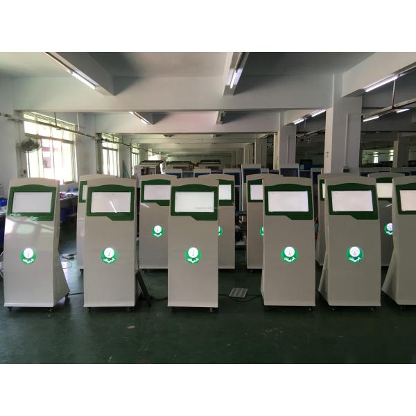 FreeStanding Information Touch Screen Kiosk With Thermal Printer