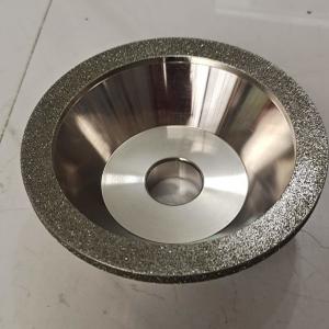 China Electroplated 11C9 40 Grit Diamond Cup Wheel For Drill Bit on sale