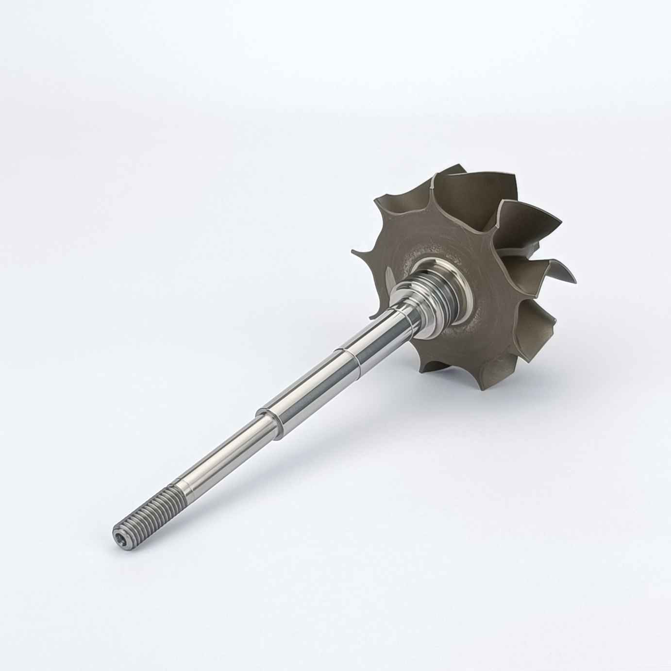MS-TECH Turbo GT28R Turbine Wheel Shaft Ind 53.8mm Exd 46.95mm Blades 9