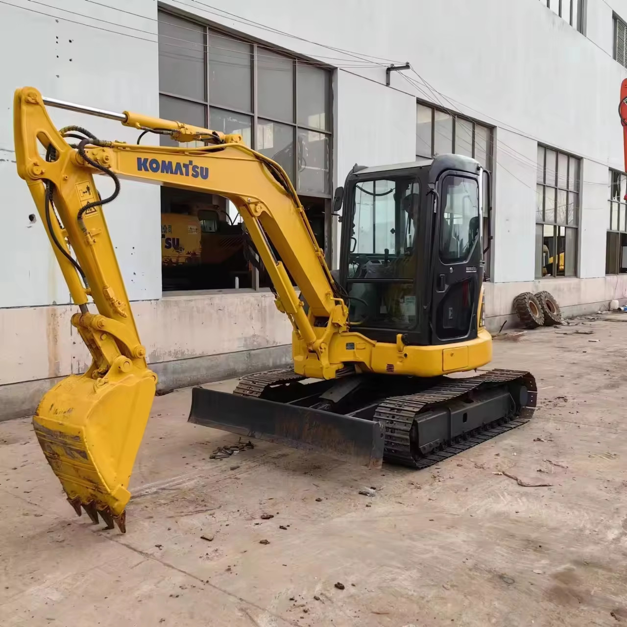 Used Mini Backhoe Pc40 Komatsu Backhoe Excavator 4ton Earth Moving Excavator Digger