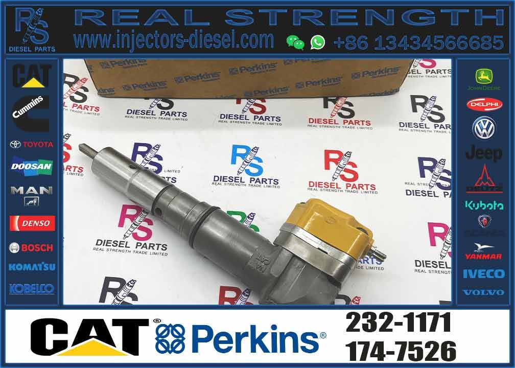Common rail injector fuel injector 232-1171 196-1401 222-5966 173-9268 198-7912 232-1168 156-3895 204-2467 232-1167
