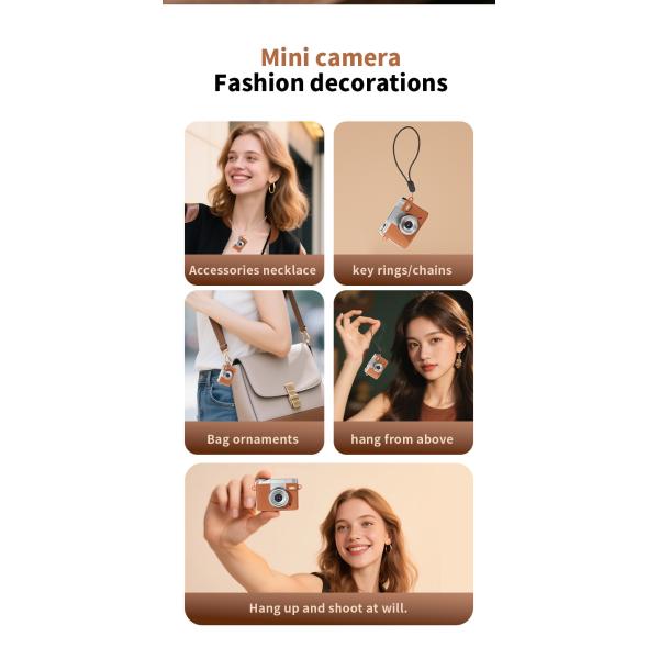Y7000 Minishoot Retro Camera Thumb Mini Camera