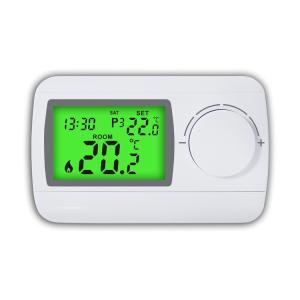 Quality Riseem 230V LCD Programmable Electronic Room Thermostat With NTC Sensor for sale