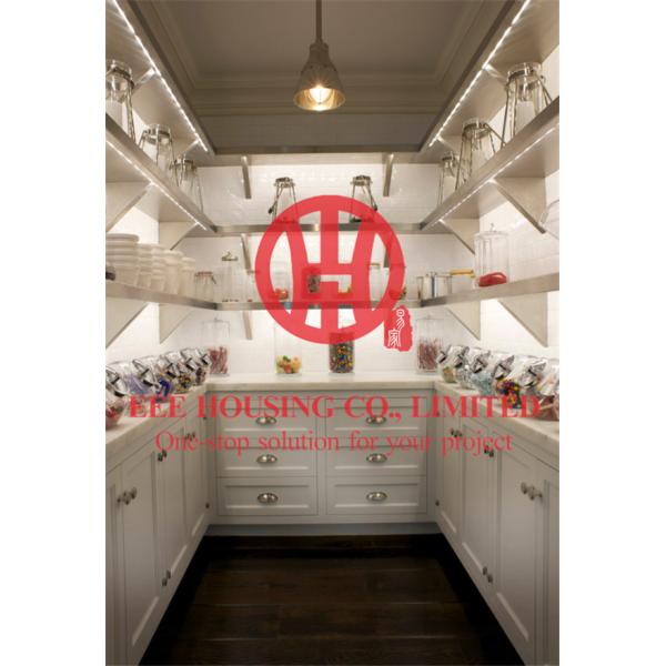 Modern Elegant Solid Wood Kitchen Cabinet with Excellent Design and Quality