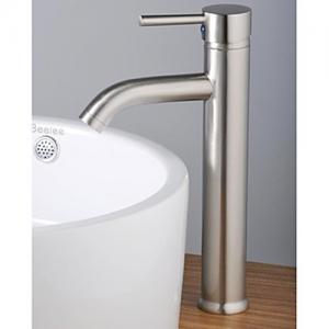 Quality Chrome Ceramic Basin Tap Faucets Wall Mounted Basin Mixer Tap vessel sink for sale