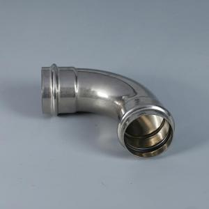Quality OEM Grooved Pipe Fittings 45 Degree Steel Pipe Elbow Free Sample for sale
