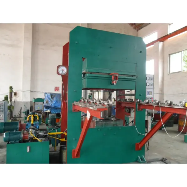Automatic Push Pull Mould Plate Vulcanizing Press with PLC Control