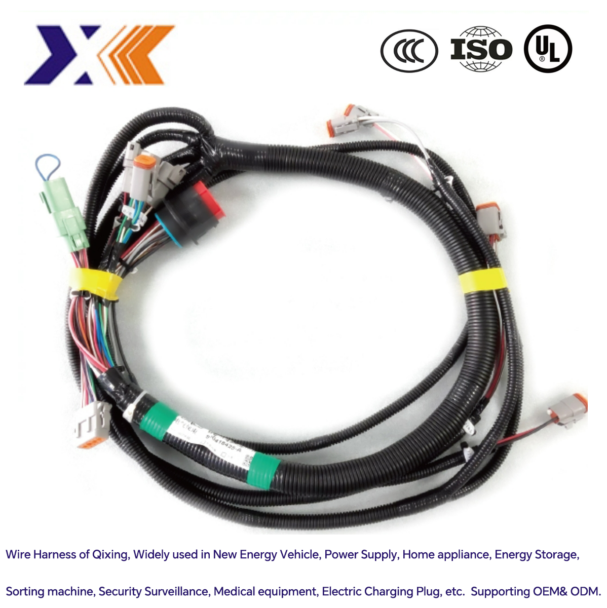Engineering Machinery Parts Customized Design Excavator Wire Harness for E330C Injector