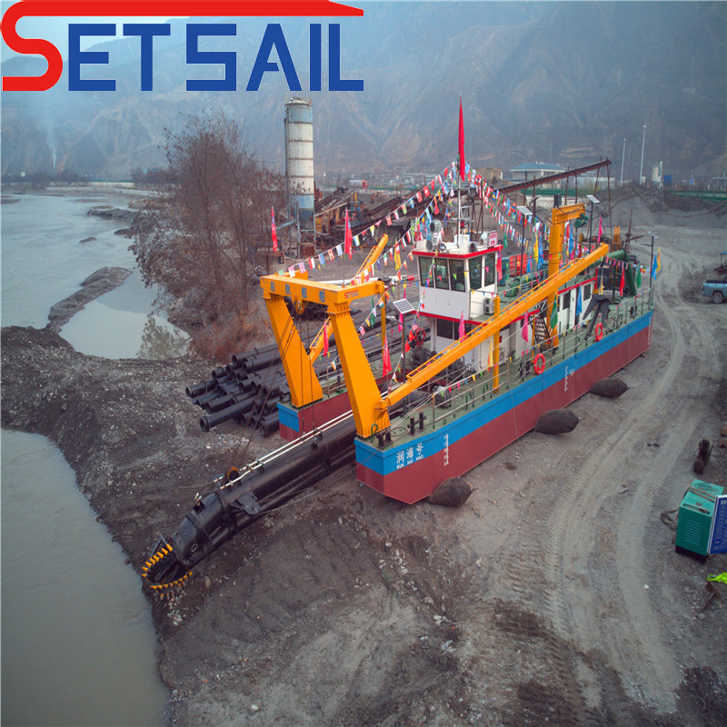 Sand Pump Hydraulic Diesel Engine Cutter Suction Dredger for Sand