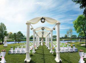 Quality Natural Looking Synthetic Grass for Wedding Decoration for sale