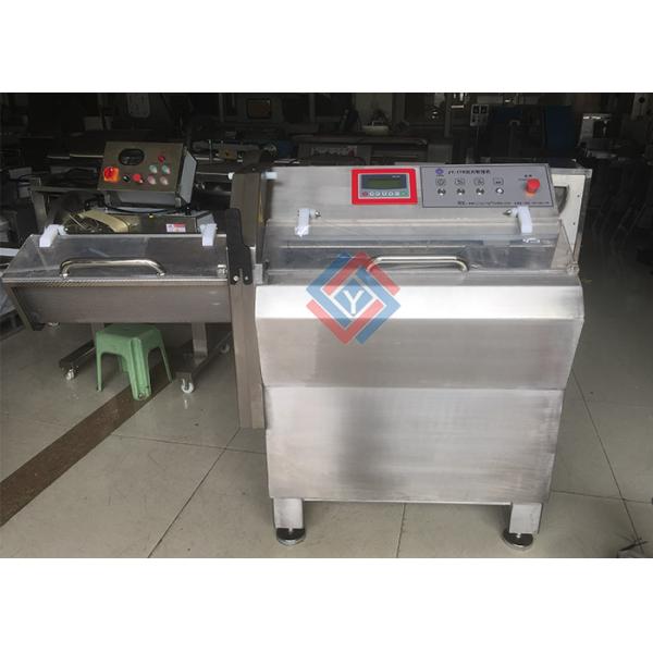 Automatic Fish Processing Equipment , Frozen Fish Slicing Machine High Efficiency