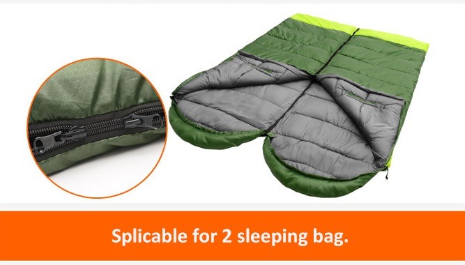Wearable Hand Free 220*75cm Polyester Sleeping Bag