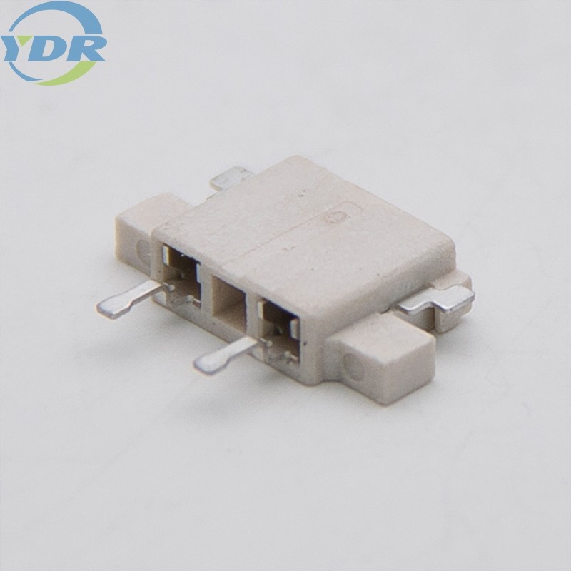 5.0 Pitch 2 Pin Wafer Connector Beige SMT Right Angle PCB Board Connector