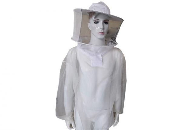 Buy Transparent Beekeeping Protective Clothing Bee Safety Clothing With Veil And Zipper at wholesale prices