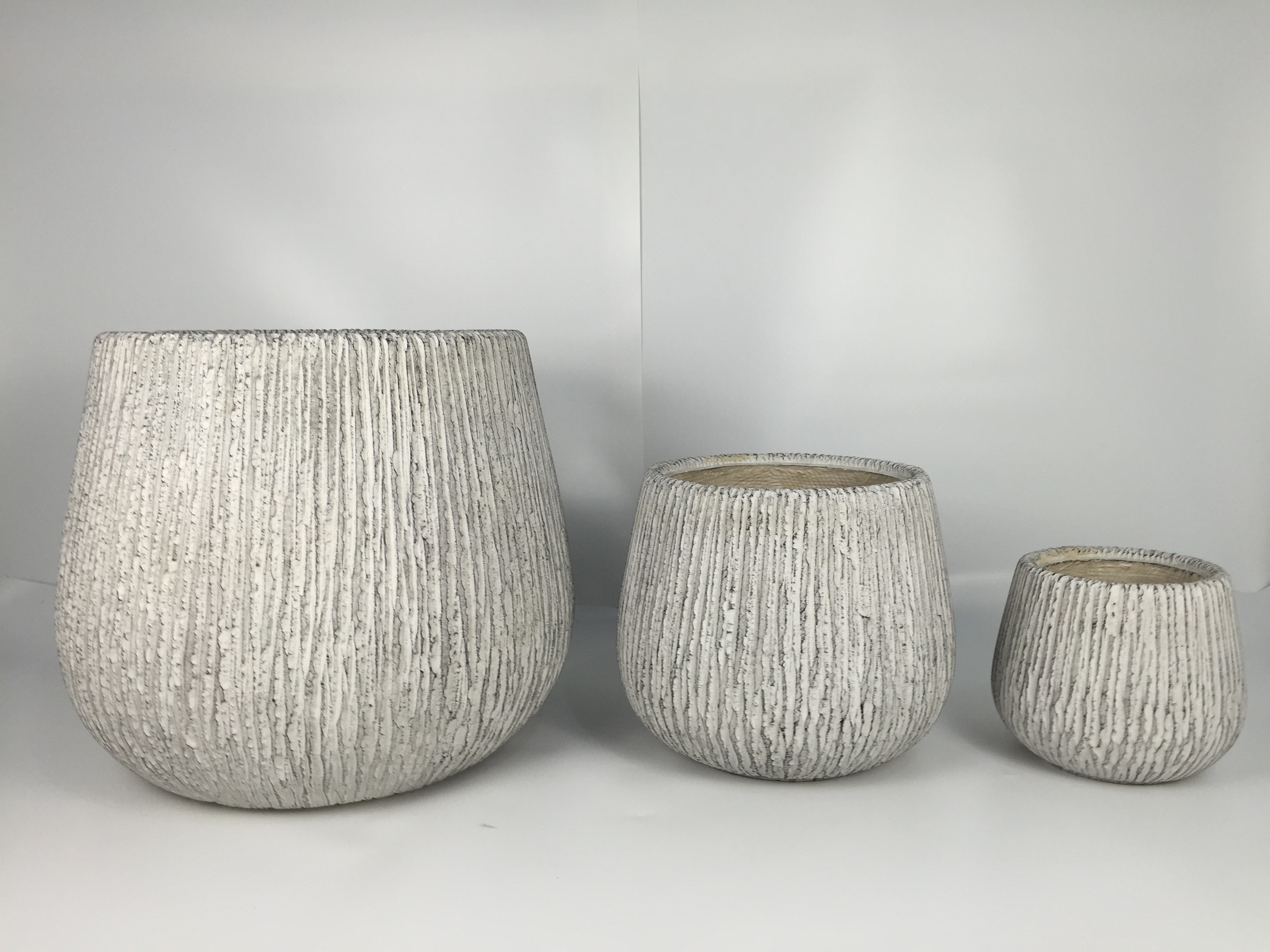 Outdoor Decor Fiber Clay Planters Durable And Stylish Designs