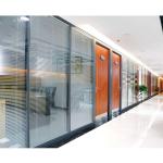 Customized Demountable Office Partitions Single Glazed Full Height