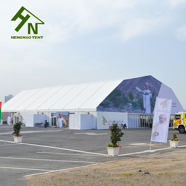 Waterproof 20x40 Party Tent 1000 People White Church Event Canopy