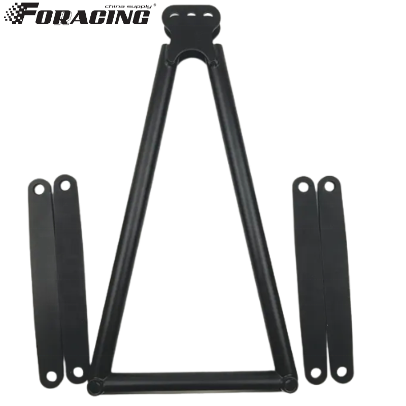 BLACK 13 5/8" SPRINT CAR JACOBS LADDER WITH STRAPS CHROMOLY 4130 Front Position 1" x 1/4" x 7" Wall thickness 0.065" Aluminum