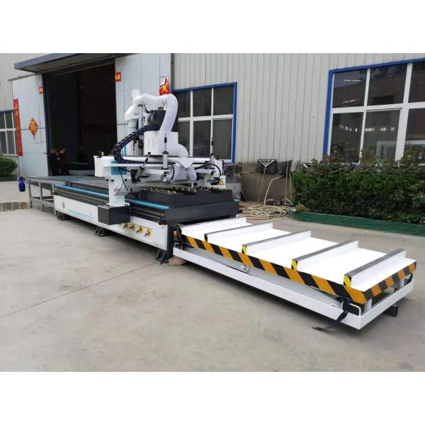 Automatic loading and unloading ATC cnc router machine for woodworking