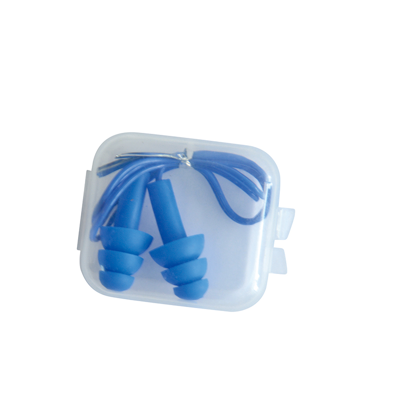 Comfortable 28dB SNR Silicone Earplugs in Striking Orange Color for Noise Reduction