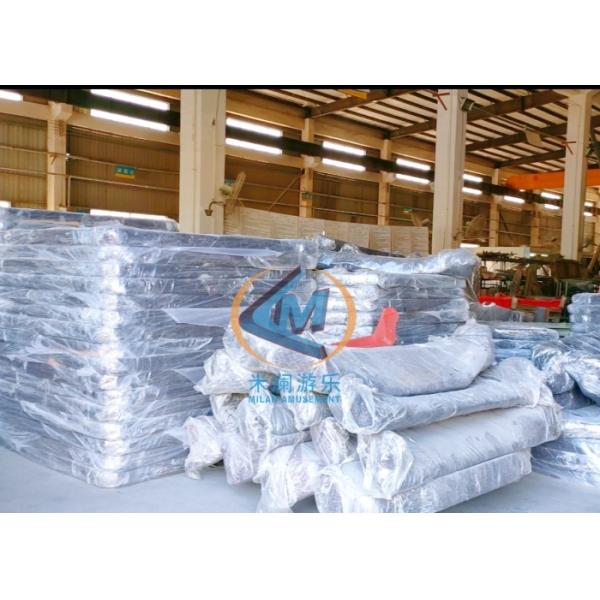 Amusement Park PVC Tarpaulin Pool 60x40m Waterproof For Adults Children Use